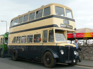 Old No. 11 bus in Birmingham